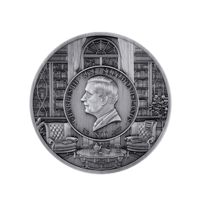Agatha Christie Puzzle 5 Oz Silver Coin 2026