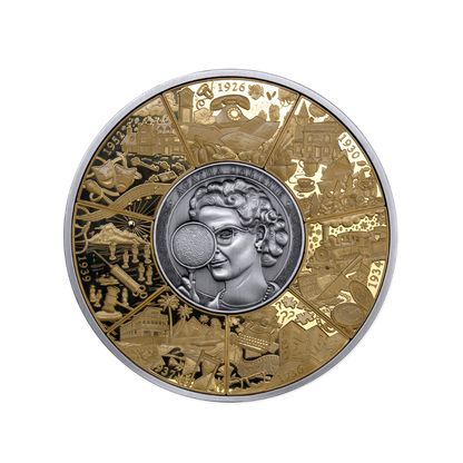 Agatha Christie Puzzle 5 Oz Silver Coin 2026