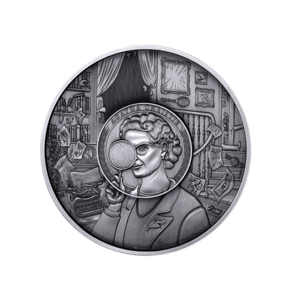 Agatha Christie Puzzle 5 Oz Silver Coin 2026