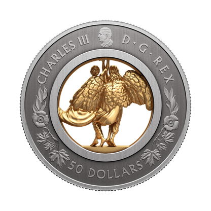 Allegories of Peace and Freedom Fine Silver Coin Canada 2026 Royal Canadian Mint