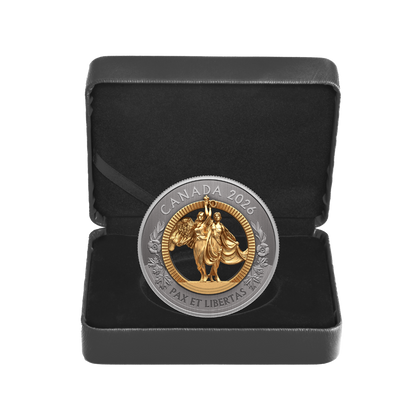 Allegories of Peace and Freedom Fine Silver Coin Canada 2026 Royal Canadian Mint