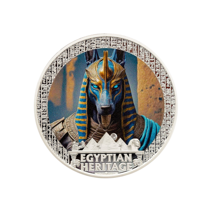 Anibus Egyptian Heritage Series 2 Oz Silver Coin 2025
