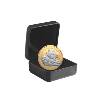 Animal Portraits Grey Wolf 1 Oz Fine Silver Coin Canada 2025