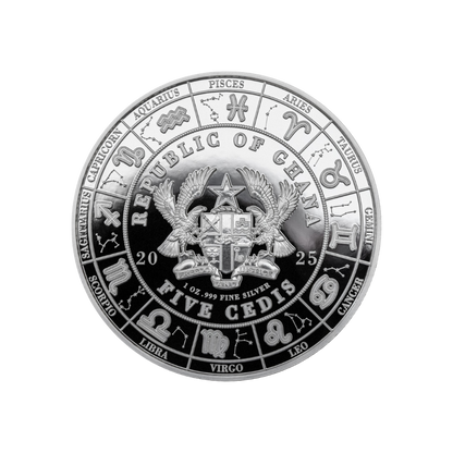 Pisces Anime Zodiac series 1 Oz Silver Coin 2025 popcoins