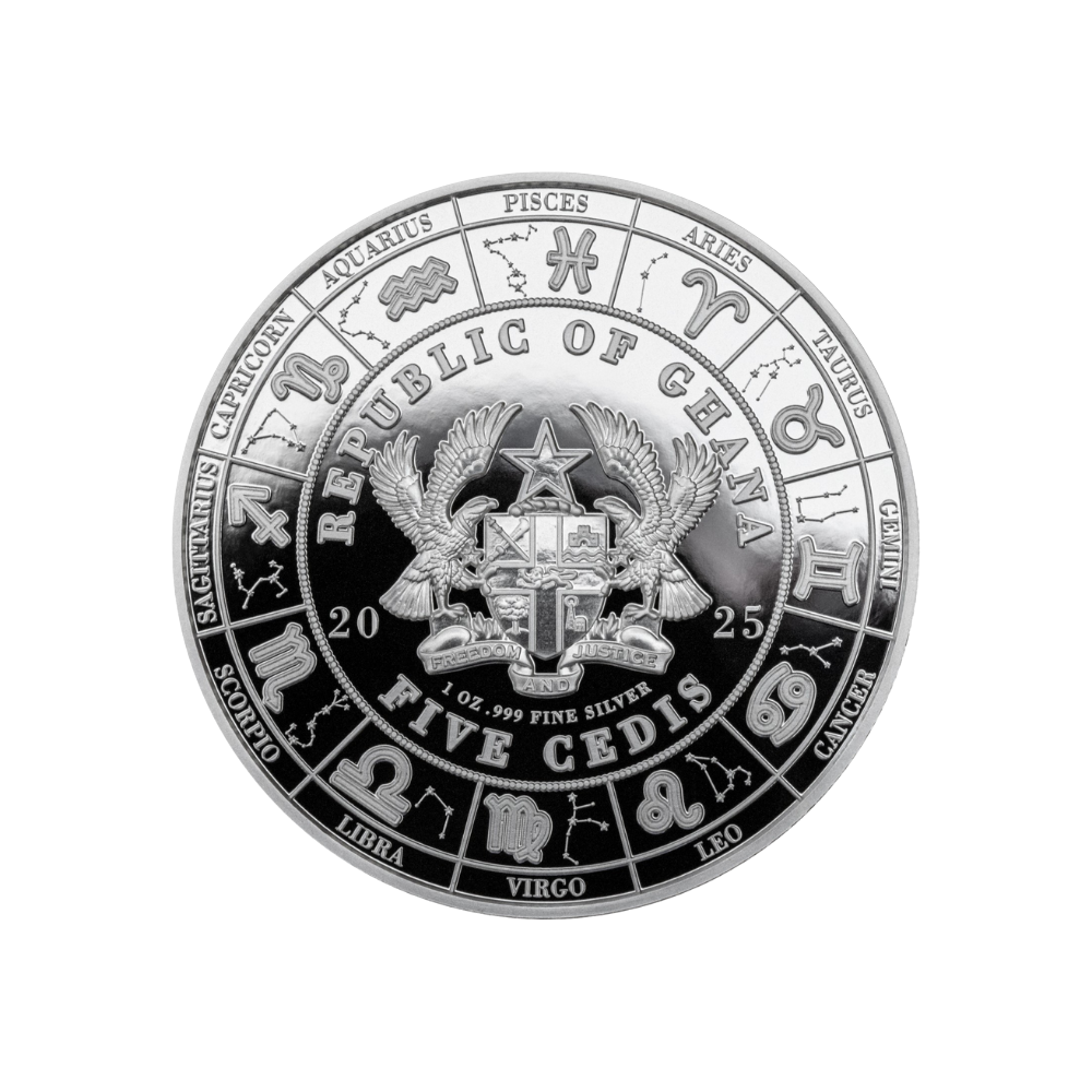 Scorpio Anime Zodiac series 1 Oz Silver Coin 2025 popcoins