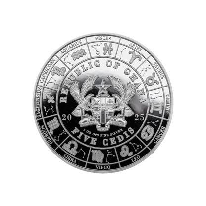 Scorpio Anime Zodiac series 1 Oz Silver Coin 2025 popcoins