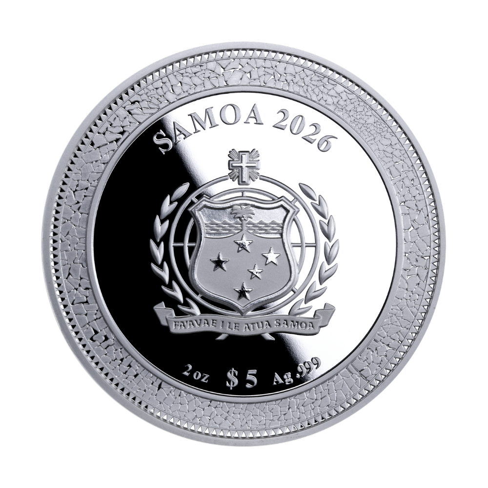 Antoni Gaudi 2 Oz Silver Coin 2026 MDM