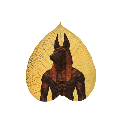 Anubis Leaves of the Nile 1 Oz Silver Coin 2025