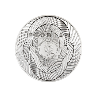 Arachnophobia Phobias 2 Oz Silver Coin 2025