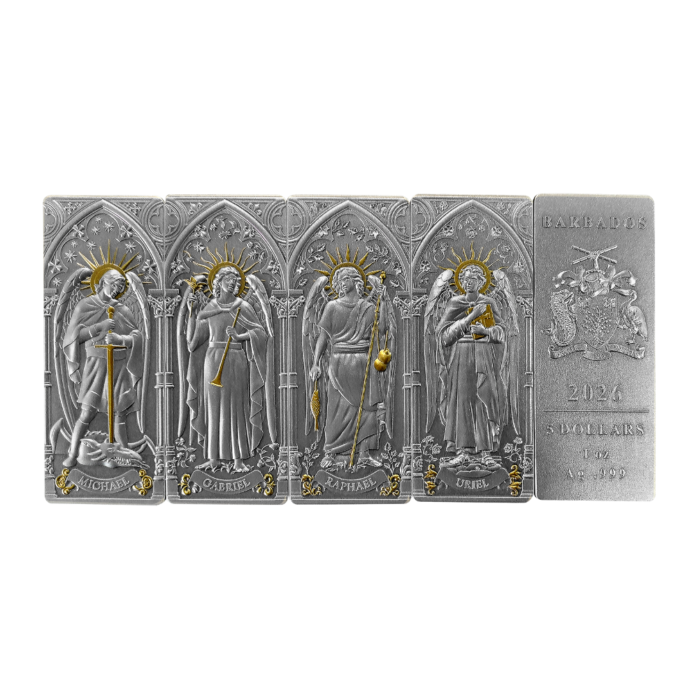 Archangels Set 4x1 Oz Silver Coins 2026