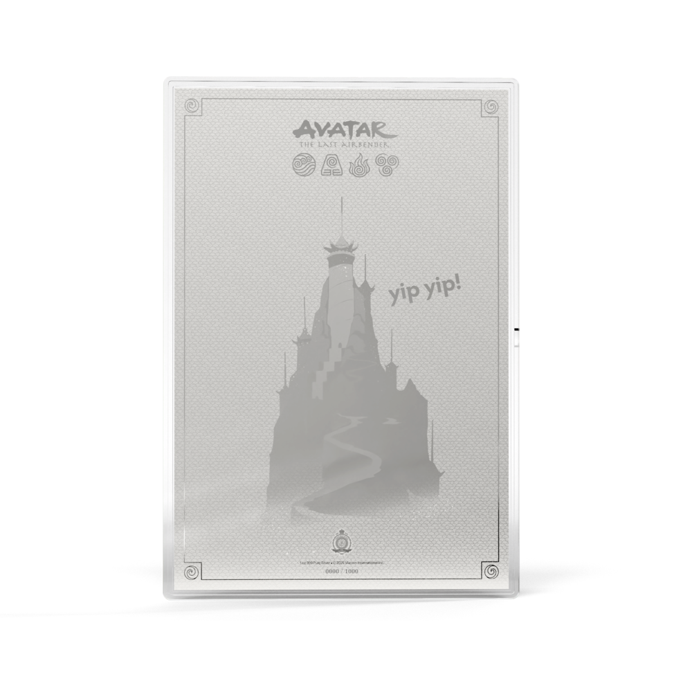 Avatar The Last Airbender Appa and Momo Silver Foil AGORO