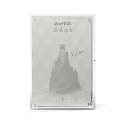 Avatar The Last Airbender Appa and Momo Silver Foil AGORO