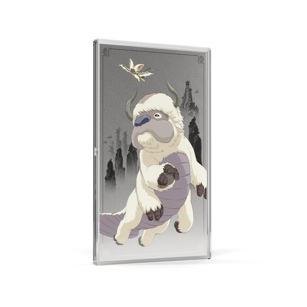 Avatar The Last Airbender Appa and Momo Silver Foil AGORO