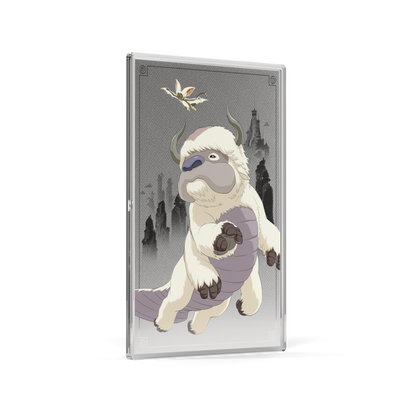 Avatar The Last Airbender Appa and Momo Silver Foil AGORO