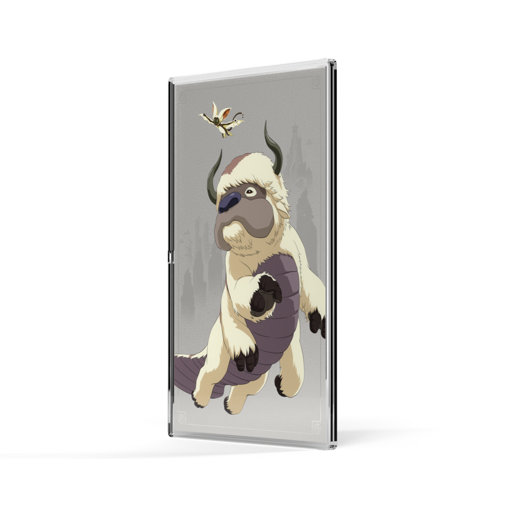 Avatar The Last Airbender Appa and Momo Silver Foil AGORO