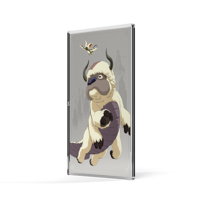 Avatar The Last Airbender Appa and Momo Silver Foil AGORO