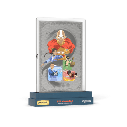 Avatar The Last Airbender Team Avatar Silver Foil AGORO
