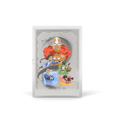Avatar The Last Airbender Team Avatar Silver Foil AGORO