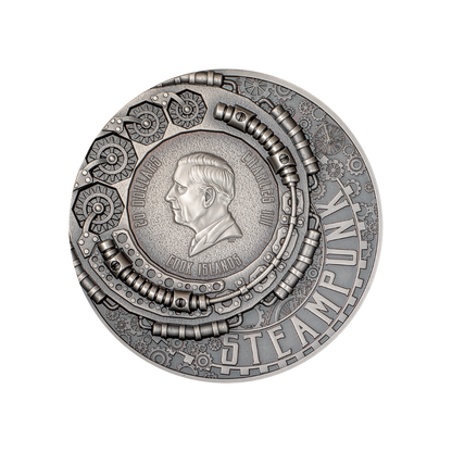 Aviation Steampunk 3 Oz Silver Coin 2025