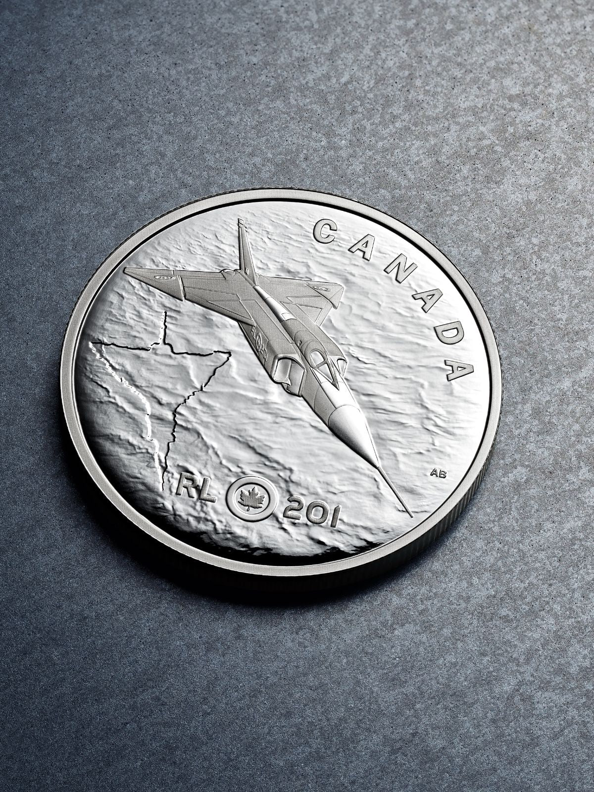 2025 Avro Arrow 1 Oz Fine Silver Coin Canada - Parthava Coin