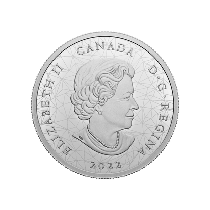 BALD EAGLES Multifaceted Animals 2 Oz Silver Coin $30 Canada 2022