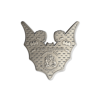 BATMAN 5 Oz Shaped Silver Coin $5 Barbados 2022