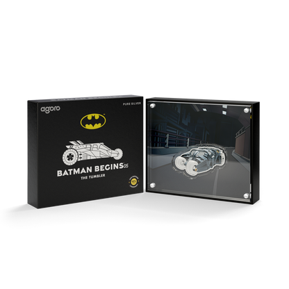 Batman Begins™ '05 The Tumbler Silver Collectible Coin Agoro