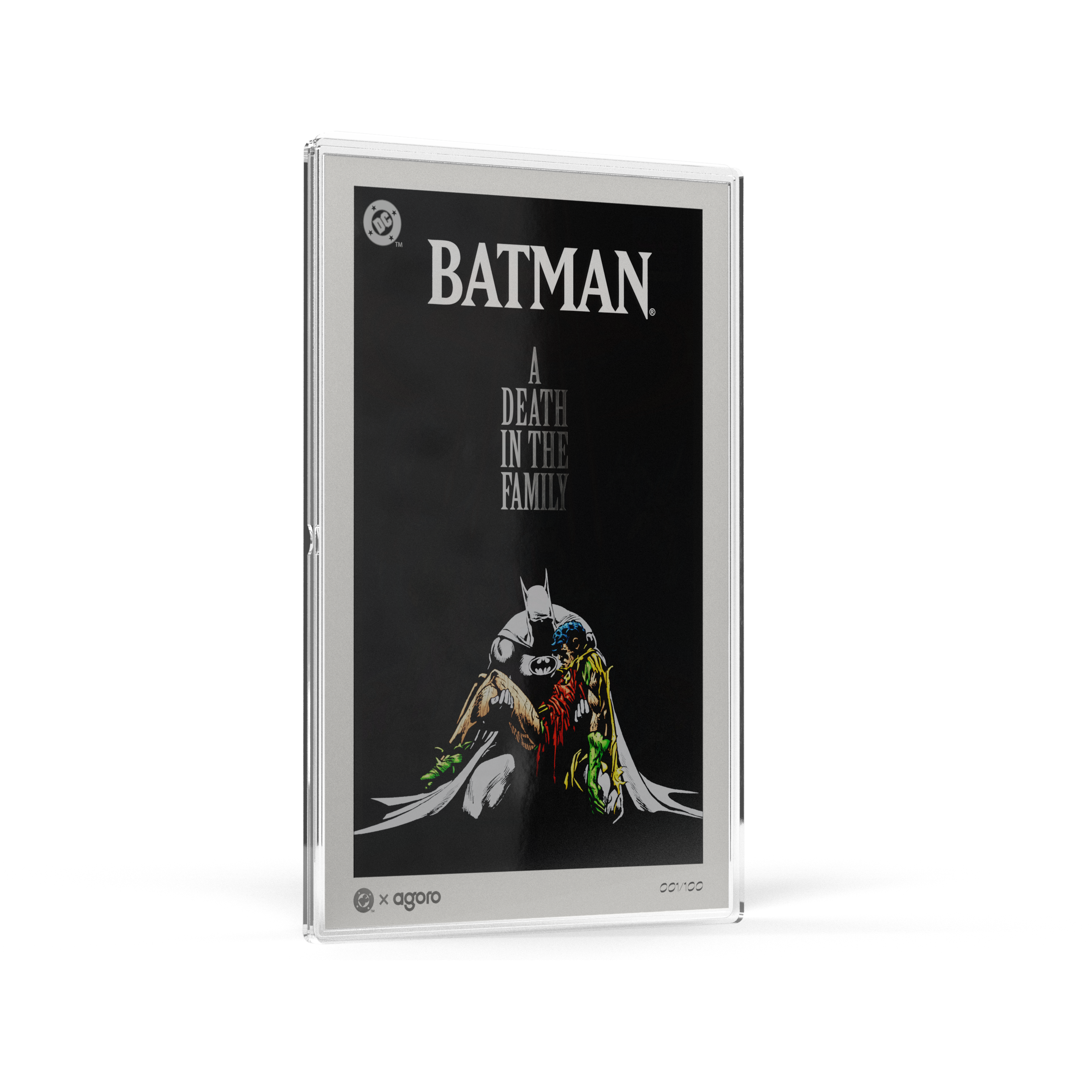 Batman: A Death in the Family Silver Collectible Foil Agoro