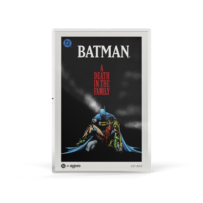 Batman: A Death in the Family Silver Collectible Foil Agoro