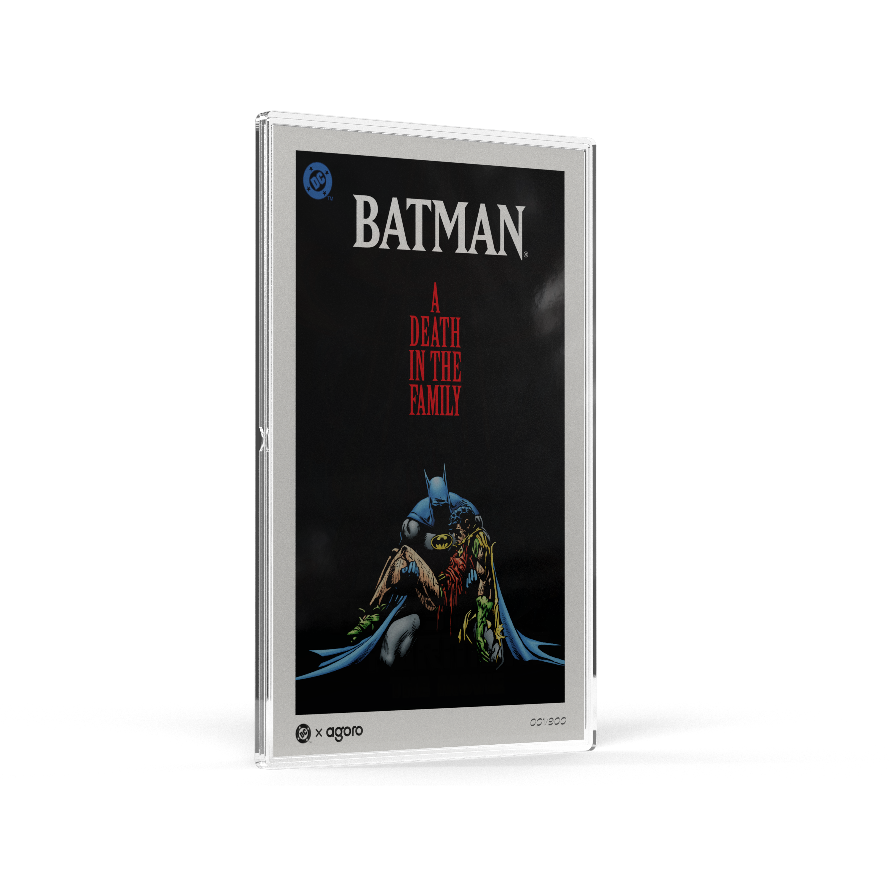 Batman: A Death in the Family Silver Collectible Foil Agoro