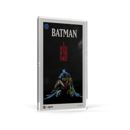 Batman: A Death in the Family Silver Collectible Foil Agoro