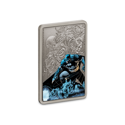 BATMAN HUSH Caped Crusader 1 Oz Silver Coin $2 Niue 2020