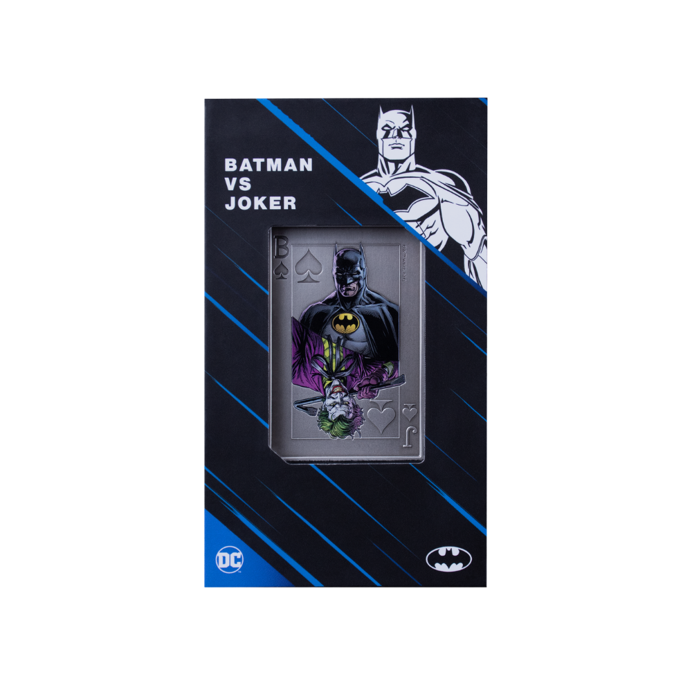 BATMAN VS JOKER 2 Oz Silver Coin $5 Samoa 2024