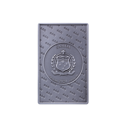 BATMAN VS JOKER 2 Oz Silver Coin $5 Samoa 2024