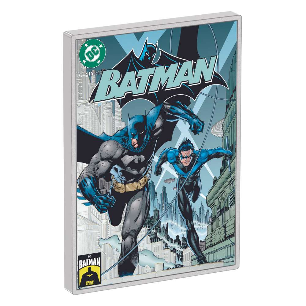 BATMAN™ #615 COMIC 85 Years Anniversary 5 Oz Silver Coin $10 Niue 2024 ...