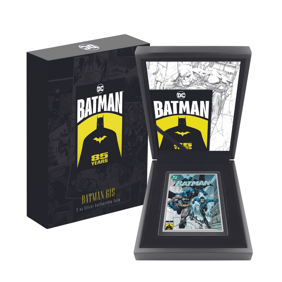 BATMAN™ 85 Years Batman Comic 615 Collectible Coin - Agoro By New ...