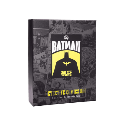 BATMAN™ #880 COMIC 85 Years Anniversary 5 Oz Silver Coin $10 Niue 2024 - PARTHAVA COIN