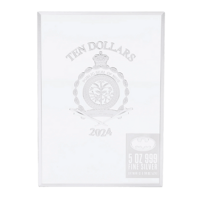 BATMAN™ #880 COMIC 85 Years Anniversary 5 Oz Silver Coin $10 Niue 2024 - PARTHAVA COIN