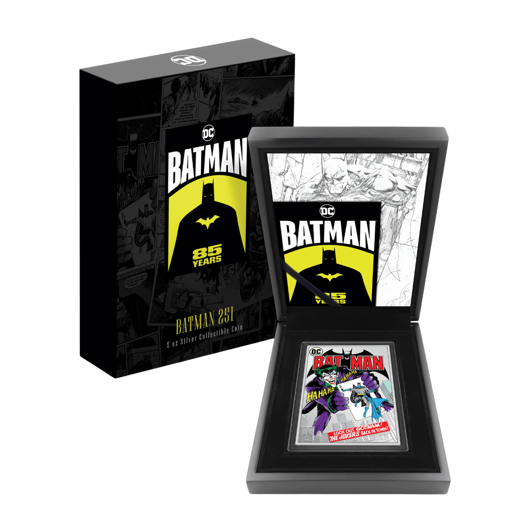 BATMAN™ 85 Years Batman Comic 251 Collectible Coin - Agoro By New ...