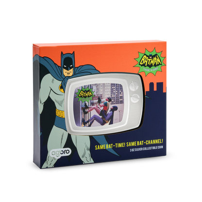 BATMAN™ Classic TV Series 3 Oz Silver Coin Niue $5 2024 - PARTHAVA COIN