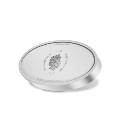 BATMAN™ Logo 1 Oz Silver Proof Coin $2 Niue 2021