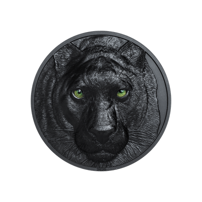 BLACK PANTHER Hunters by Night 2 Oz Silver Coin $10 Palau 2020
