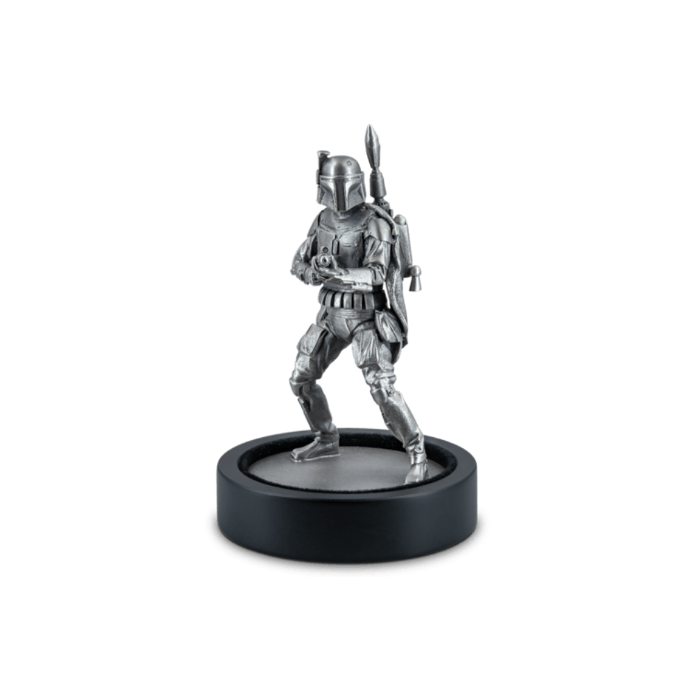 BOBA FETT™ Star Wars 3D Limited Edition Silver Miniature 2021