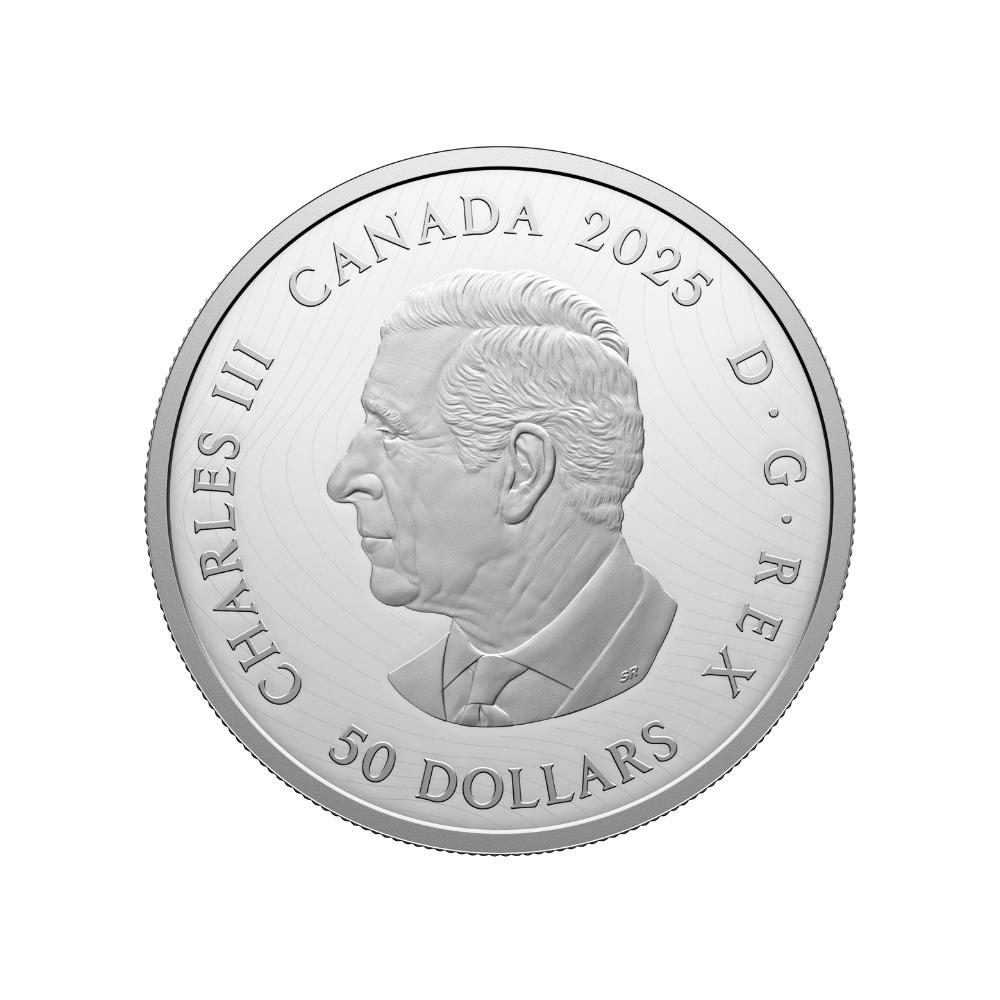 Baffin Island Mountains by Lawren S. Harris 2025 Fine Silver Coin Canada Royal Canadian Mint