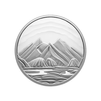 Baffin Island Mountains by Lawren S. Harris 2025 Fine Silver Coin Canada Royal Canadian Mint