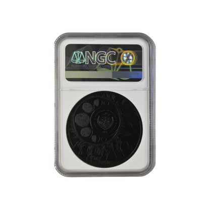 Bald Eagle Day and Night 3 Oz Silver Coin - First Releases PF 70 (NCG Cert #8363715-005)