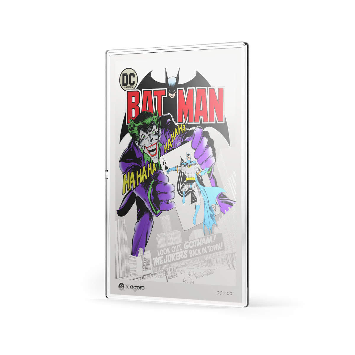 BATMAN™ #251 The Joker's Revenge! (1973) Silver Collectible Foil Agoro