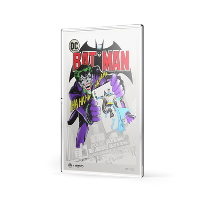 BATMAN™ #251 The Joker's Revenge! (1973) Silver Collectible Foil Agoro