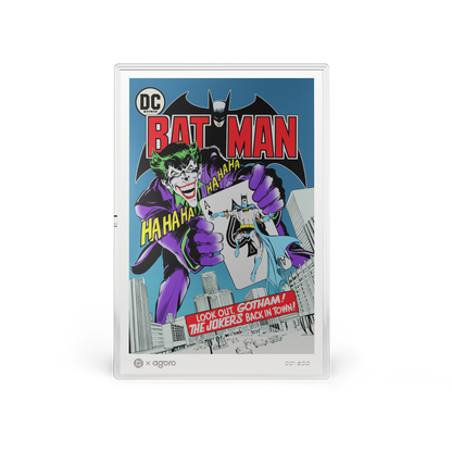 BATMAN™ #251 The Joker's Revenge! (1973) Silver Collectible Foil Agoro