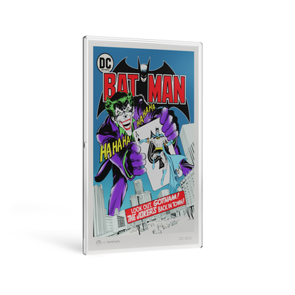 BATMAN™ #251 The Joker's Revenge! (1973) Silver Collectible Foil Agoro
